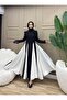 Black and White Princess Vera Dress - 3