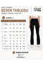 Women's High Waist Gathering Black Spanish Leggings - H5612 - 7