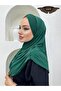 حجاب جاهز للارتداء من قماش ساندي كوماش، عملي بثلاثة أشرطة