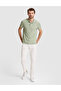 Çağla Slim Fit Buttoned Polo Collar T-Shirt 50310233-Vr016 - 4
