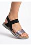 Ac45232 Genuine Leather Elasticated Daily Women's Sandals - 2
