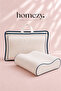 Double Neck Support Visco Pillow |   35X55Cm Diamond Visco Pillow with Special Bag and Orthopedic Neck Support