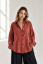 Coral Muslin Piece Women's Shirt |   Edi̇100166905 - 2