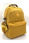 2200 Mustard Water Resistant Schoolbag Unisex Daily School Backpack - 2
