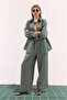 Linen Suit Green - 3