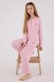 4-15 Years Old Licensed U.S. Polo Assn. Girls' Suit-Fuchsia - 4