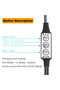 وحدة تحكم USB بثلاثة أزرار لشرائط إضاءة LED من نوع WS2811 وWS2812B، 5 فولت، 3 دبابيس، للتحكم في ألوان البكسل المتغيرة - 2