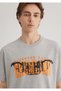 Gremlins Printed Gray T-Shirt Loose Fit / Loose Relaxed Cut 0612301 -80196 - 6