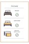 Double Hotel Type 83 Thread Cotton Satin Blue Duvet Cover Set with Elastic - 6