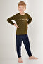 BASE. Polo Assn. Shiny Boy Long Sleeve Pajama Set - 2