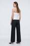 High Waist Stone Detailed Straight Jean Pants - 3