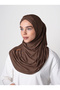 Ready-Made Viscose Hijab Cross Turban - St 173 (2917308) - 4