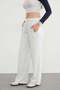Palazzo Sweatpants with Side Stripes - 5