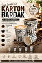1000 Adet Karton Bardak