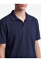 Regular Fit Short Sleeve Pique Fabric Cotton Polo Neck T-Shirt - 4