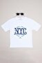 100% Cotton Text Printed Boy's T-Shirt - 3