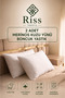 2 Pieces 100% Merino Lamb Wool Filled Bead Cushion (50X70Cm / 1000Gr)