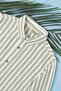 Striped Buttoned Boys' Shirt - 3