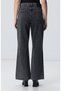 Antrasit Denim Pantolon - 5
