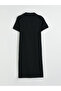 Original Polo Collar Slit Dress - 8