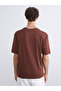Esvab • Modern & Distinctive Zero Roba Collar Combed Cotton Men's T-Shirt - 5