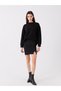 Alita City Lcw Vision Black Interlock Striped Mini Women's Skirt with a Difference