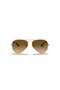 Rb3025 Aviator Large Metal Sunglasses 58mm - 6