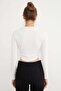 Double Zipper Polo Collar Blouse - 5