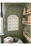 My First Year in the World 12 Months Baby Memory Photo Chart White Color 40 cm 30 cm - 4