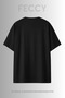 Premium Moon Printed Oversize Women's T-Shirt Cotton Oversize T-Shirt - 3