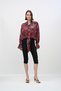 Tied Floral Patterned Blouse - 2