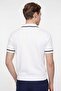 Minimal Contrast Ribbed Men's Polo Collar T-Shirt - 3