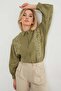 Geometric Embroidered Loose Shirt - 7