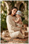 Safari Patterned Cotton Baby Bucket Hat - 0-18 Months (Size 43-46 cm) - 2
