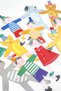 Multicolored Animal and Child Figured Banner - 2