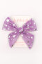 Lilac Star Printed Tulle Girl's Clip Buckle - 3