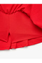 Bürümcük Fabric Skirt with Flounces and Shorts - 6