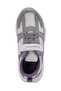 Kendall Unisex Kids Sneaker Shoes Gray / Fuchsia - 5