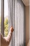 Gray Mesh Knitted Tulle Curtain I Heavy Weight I 1/2.5 Medium Pile I Non-Crease I No Ironing Needed I Suitable for Any Room