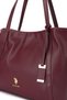 Burgundy Women's Shoulder Bag Us26589 - 2