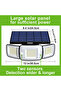 6-10W WHITE Intelamp Long Battery Life 6000mah Outdoor Solar Light Flood Light Larger Solar Panel Tw - 3