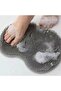 Pink Suction Cup Bath Brush - Massage, Pad, Back and Foot Scrub - 3