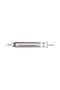 5Pcs Dental Handpiece Adapter FG to RA Burs Converter High Speed to Low Speed 1.6mm to 2.35mm For... - 5