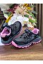 Children's Waterproof Orthopedic Shoes - Black Pink - 3