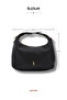 Women's Bag Crossbody Bag Shoulder Bag Soft Textured Handbag Small Black - Eryn