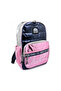 Blue Silver Light Pink Backpack - 2