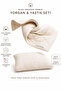 100% Organic Cotton Baby Sleeping Quilt and Pillow Set (with Interlining Bag)