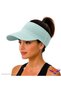 Water Green Flexible Visor Hat Uv Sun Protection Casual Beach Tennis Hat