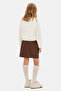 8-14 Years Old Magic Cool Girl Skirt-Tan - 3