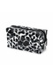 Transparent Leopard Pattern Pvc Makeup Bag Black Zippered Cosmetic Bag Travel and Daily Use - 6